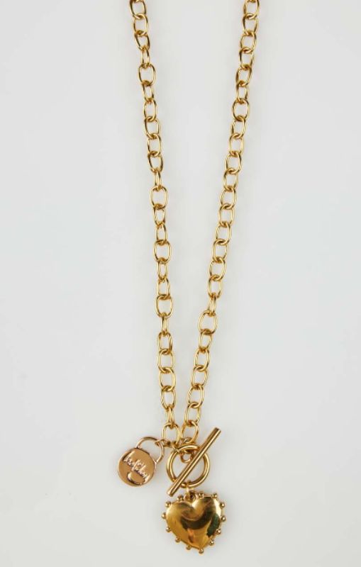 Holiday - Wild Love Necklace Gold - J-N1406