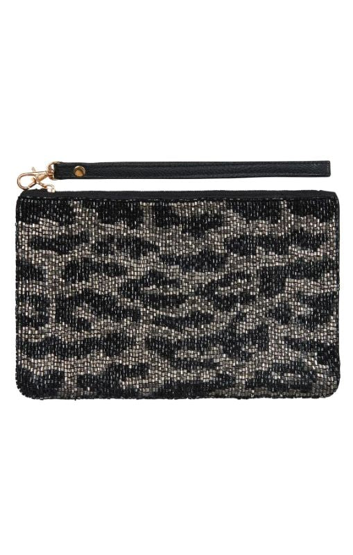 Eb & Ive - Carrie Clutch - Silver Black
