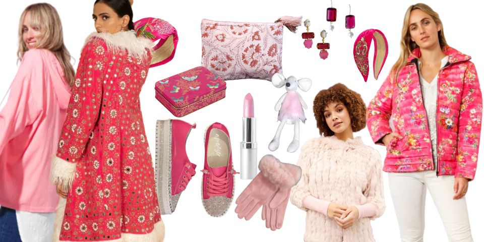 Pretty In Pink - It's Winters New Black and we are loving it!