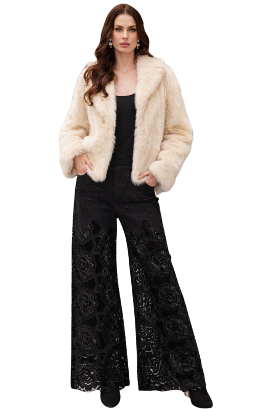 525703 floral cut velour denim pants gabbi isabella spanner princess bazaar