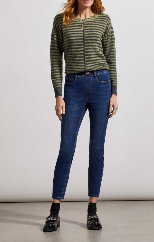 Tribal - Pull On Jeans - 71090-2020 - Bluemoon - last one