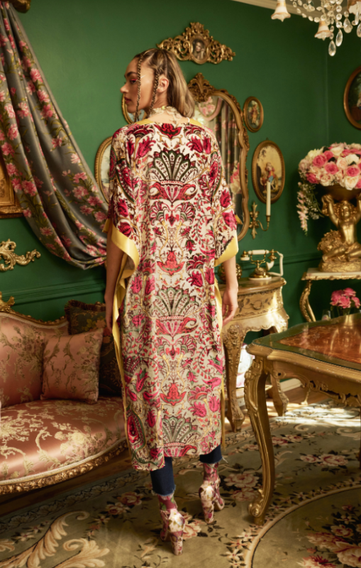 Aratta - ADALINE KIMONO - VINTAGE BEIGE - ED23J642A - last one