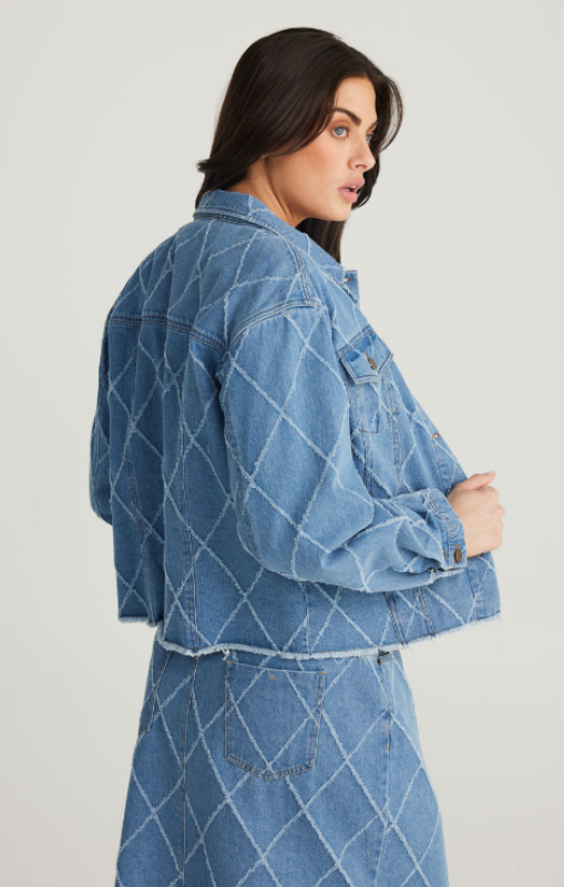 Talisman - ARTEMIS JACKET - DENIM - TA24093-2 - Last One