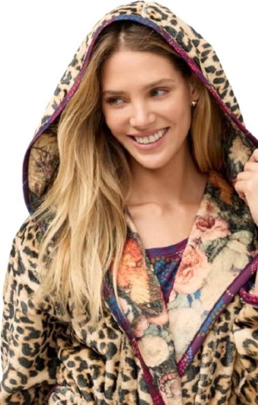 Aditi robe leopard bellina johnny was princes bazaar