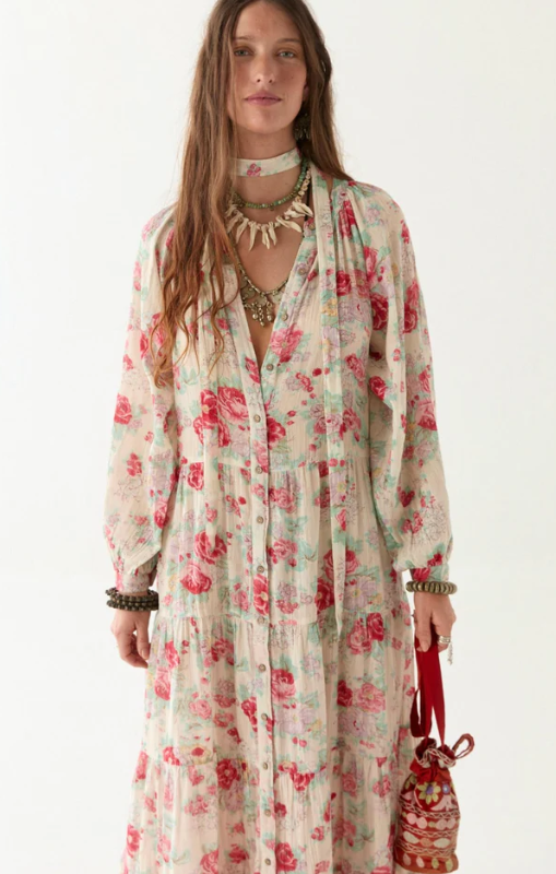 Agustina Balmoral dress candy roses maison hotel Princess bazaar