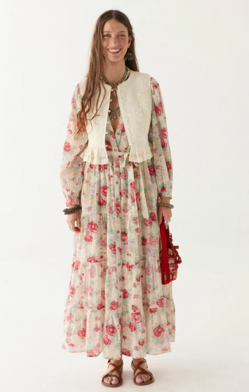 Agustina Balmoral dress candy roses maison hotel Princess bazaar