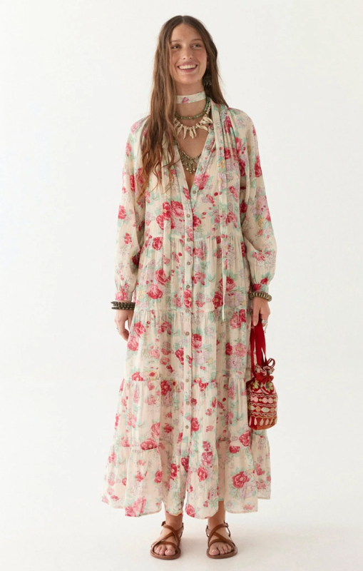 Agustina Balmoral dress candy roses maison hotel Princess bazaar