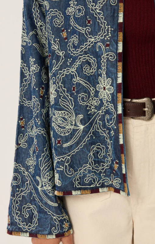 Amara jacket bengal blues maison hotel princess bazaar