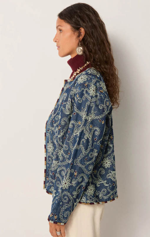 Amara jacket bengal blues maison hotel princess bazaar