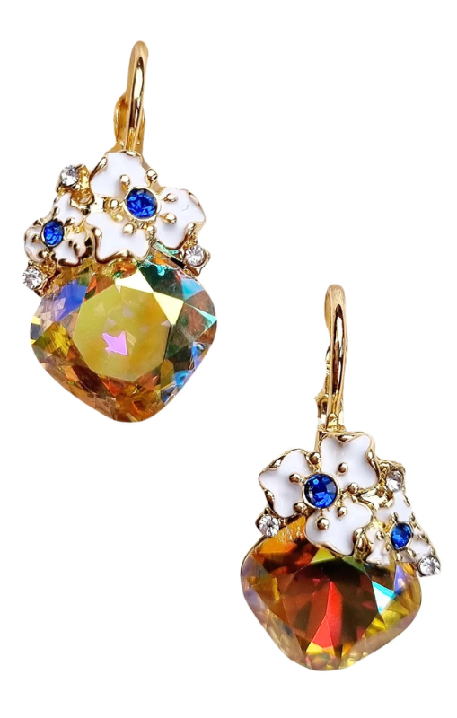 Zoda - Amaris Gem Earring Crystal - G205313E2