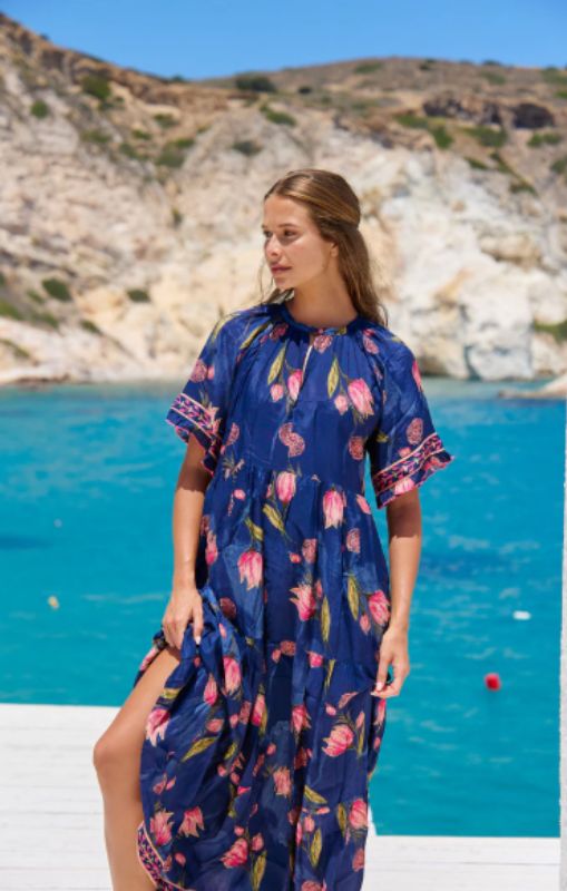 Amisha SS maxi frolic naudic princessbazaar