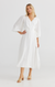 Shanty - Amore Wrap Dress - White - SH23156-3