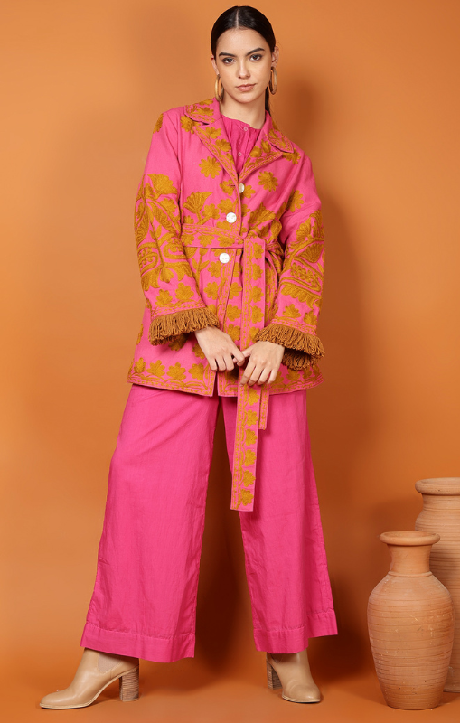 Anannasa-AdeleShortCoat-Pink-ANW262SCPrincessBazaar1
