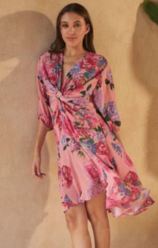 Anastasia dress roses red pink inoa princessbazaar