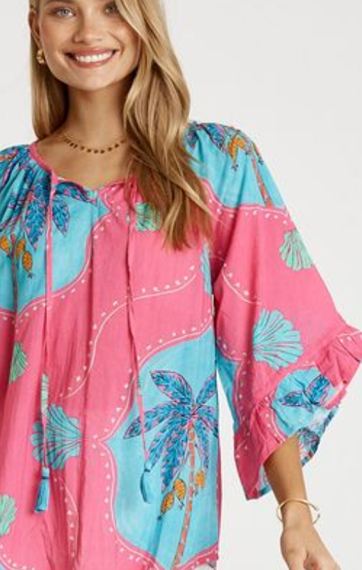 Anaya top pink lula life princess bazaar