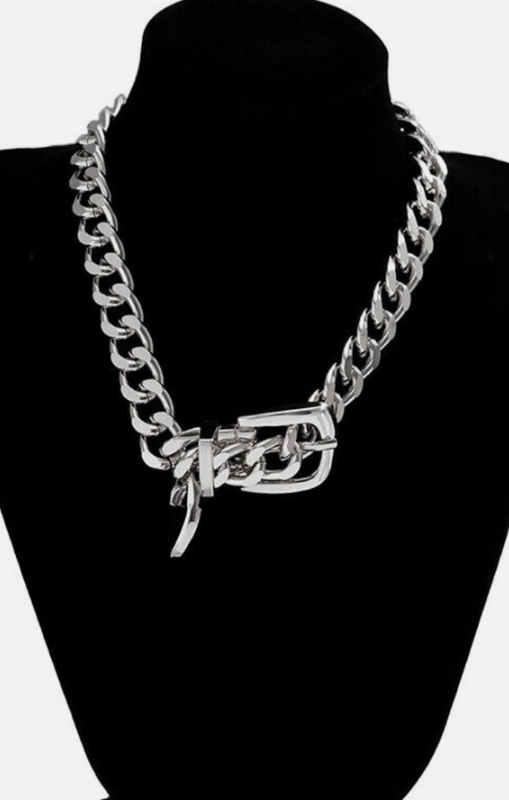 Ann-BuckleNecklace-BoucleDeSellierCollarhooplaprincessbazaarsilver1