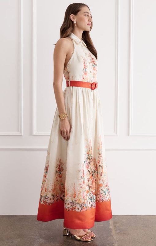 Aqua Blu - Aurora Dress - Bouquet - AP25019BO