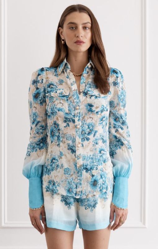 Aqua Blu sasha blouse dauphine Ap25050DA princess bazaar1