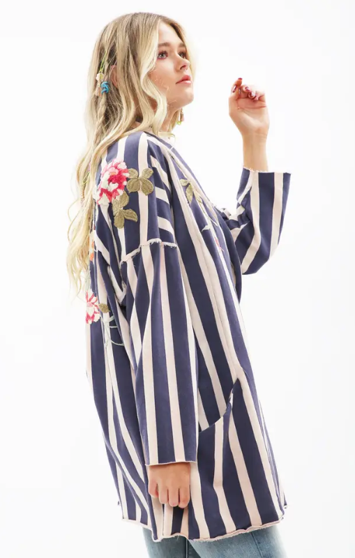 Aratta-CraftedStripedJacket-StripedJacket-FrenchTerryBlazerprincessbazaar1
