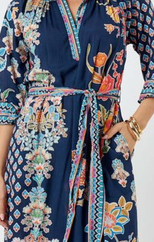 Arden Midi navy lula life princess bazaar