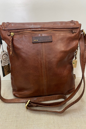 Art 'N' Vintage - Tippy Messenger Bag - Oak - S5257