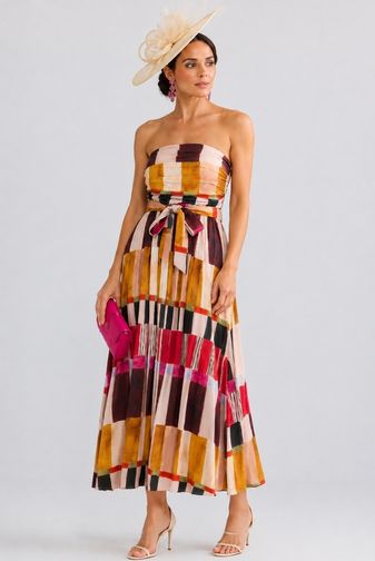 Brave + True - Avalon Dress - Painterly Geo - BT26503-1