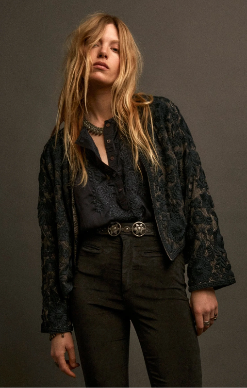 Balani jacket dark blue amritsar maison hotel princess bazaar