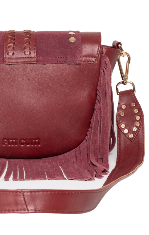 Piti Cuiti - Bandolera Milano Granate Leather Bag