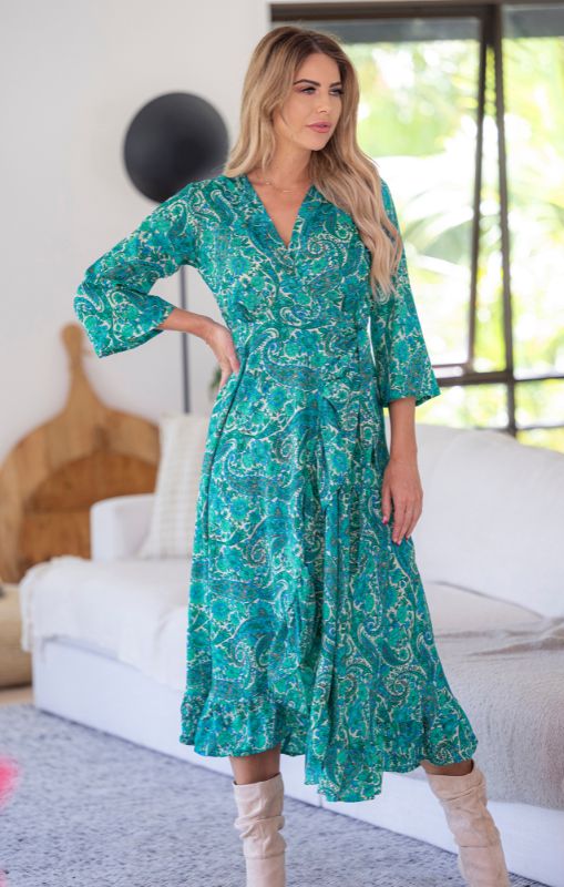 Cienna - Beatrix Wrap Dress - LDR-04-BTX