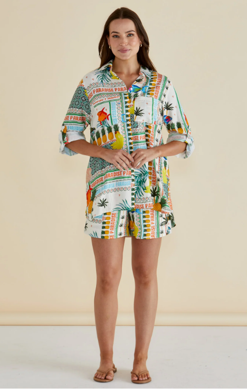 Betty Basics - Malta Short - Paradise Print