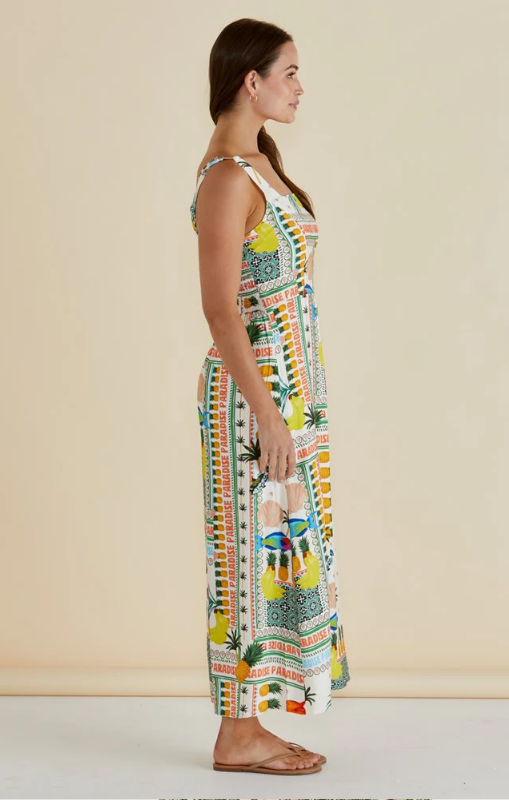 Betty Basics - Tegan Midi Dress - Paradise Print