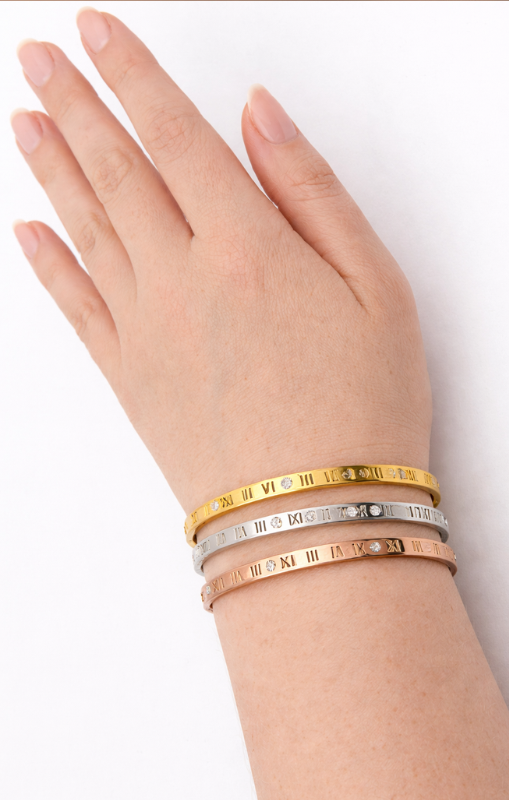 Bhyza - Lila Silver Bracelet