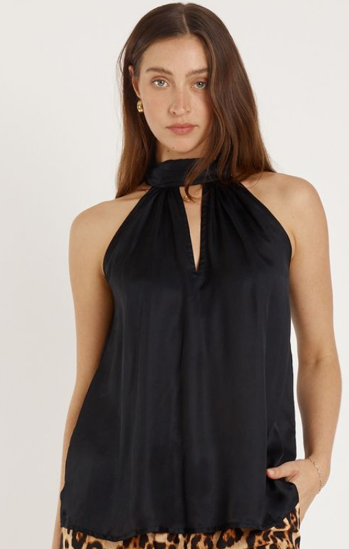 Bienvenue halter top black ruby yaya princess bazaar