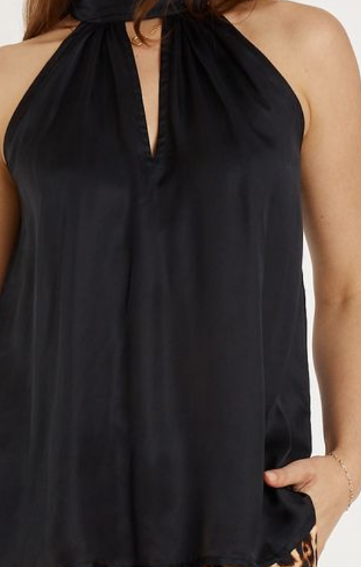 Bienvenue halter top black ruby yaya princess bazaar