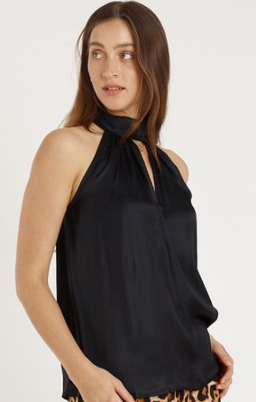 Bienvenue halter top black ruby yaya princess bazaar