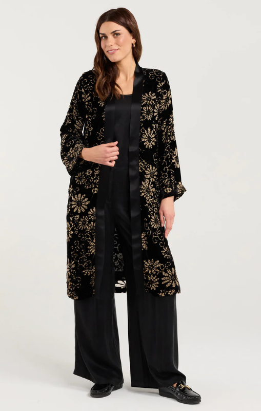 Blackstone-CarrieViscoseBurnoutKimono-BlackDaisyVelvetBurnout-BWY267-1princessbazaar1
