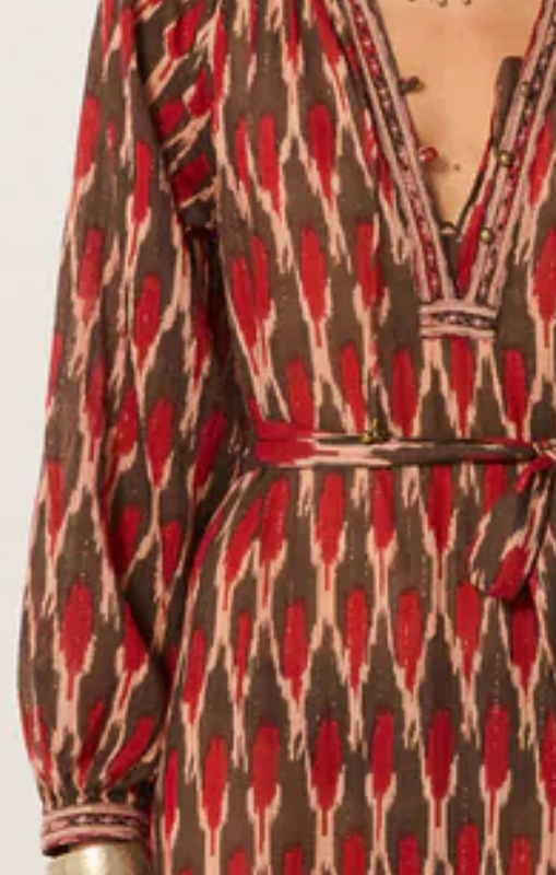 Bonfire dress Lou lou volcano maison hotel princess bazaar