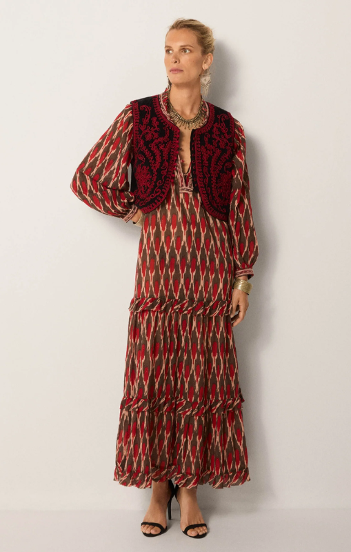 Bonfire dress Lou lou volcano maison hotel princess bazaar