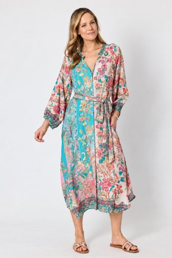 Botanica print dress hammock_vine princess bazaar