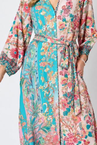 Botanica print dress hammock_vine princess bazaar