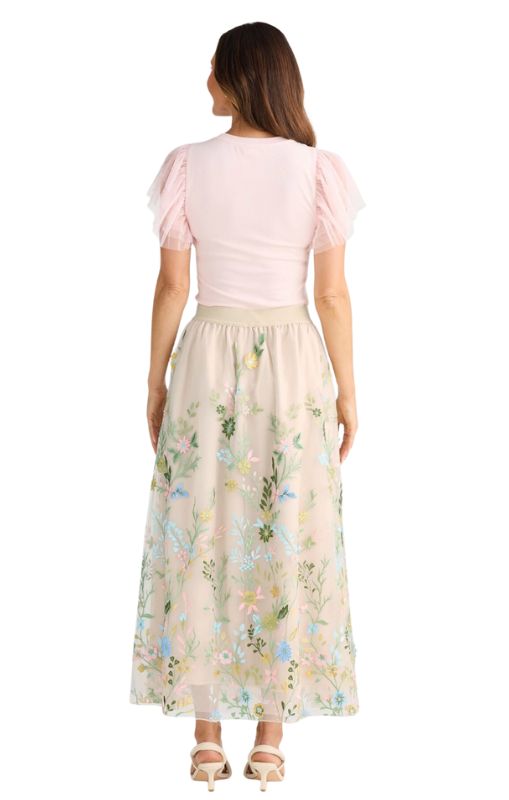 Brave + True - Enchanted Skirt - Enchanted Embroidery - BT25441-1