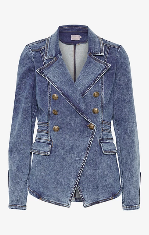 Culture - CUBriana Jacket - CTR-50109419 - Denim