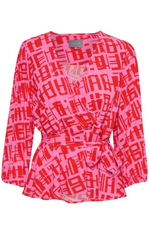 Culture - CUTeresa Blouse - CTR-50109397 - Fuchsia Pink