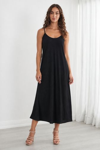 Caju - Lucy Slip Dress Black - CZ1100