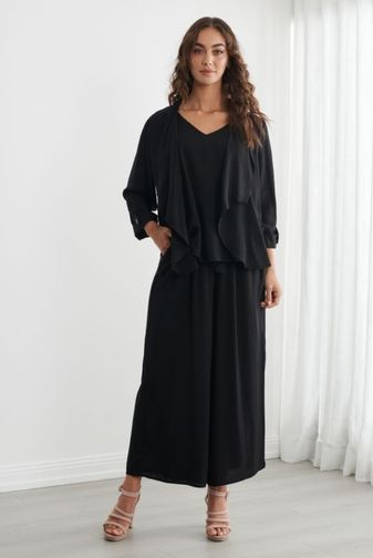 Caju - Chantelle Back Feature Jacket Black - CZ1282