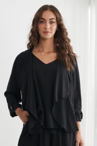 Caju - Chantelle Back Feature Jacket Black - CZ1282