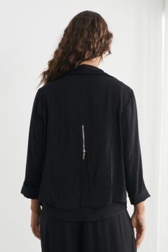 Caju - Chantelle Back Feature Jacket Black - CZ1282