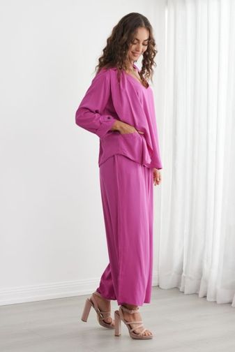 CZ1282 chantelle back feature jacket magenta caju princess bazaar