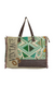 Hopofly - Canvas & Leather Women's Glamgrip Weekender Bag - JH-6030