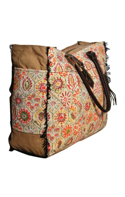 Canvas_LeatherWomen_sGlowWeekenderBaghopoflyprincessbazaar